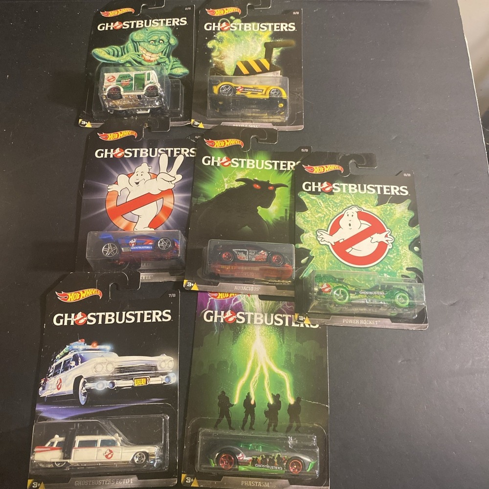 Hot Wheels Mattel GHOSTBUSTERS 2016 7 of 8 cars